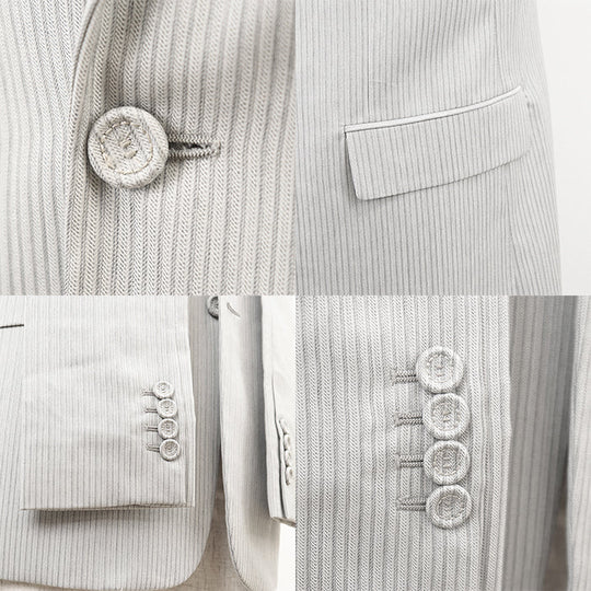 DIOR HOMME Other outerwear [Outer material] 100% wool [Lining] 100% cupra Light gray 183C225A5114 mens 52 Used Authentic