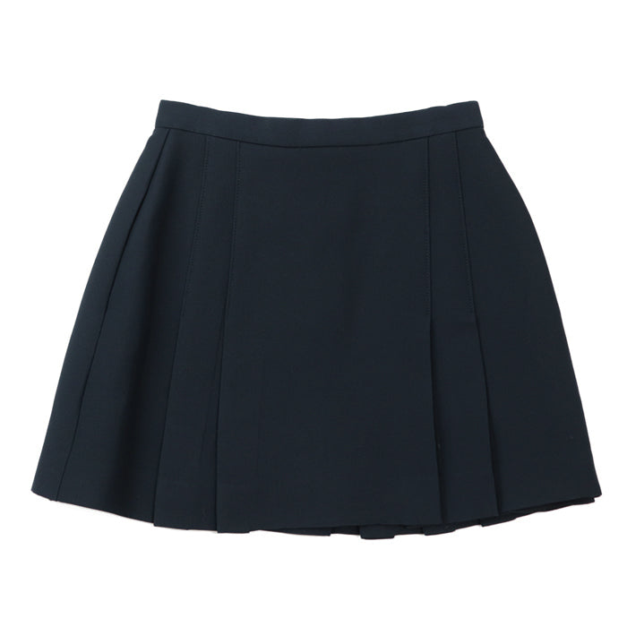 Christian Dior skirt [Outer material] 77% wool, 23% silk [Lining] 100% silk Dark navy 241J27A1166 Women 36 Used Authentic