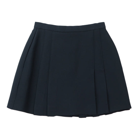 Christian Dior skirt [Outer material] 77% wool, 23% silk [Lining] 100% silk Dark navy 241J27A1166 Women 36 Used Authentic