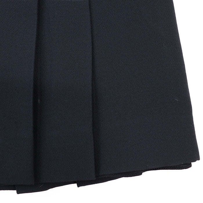 Christian Dior skirt [Outer material] 77% wool, 23% silk [Lining] 100% silk Dark navy 241J27A1166 Women 36 Used Authentic