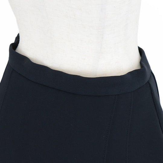 Christian Dior skirt [Outer material] 77% wool, 23% silk [Lining] 100% silk Dark navy 241J27A1166 Women 36 Used Authentic