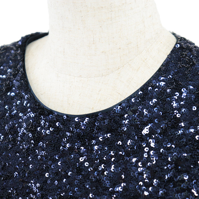 DOLCE&GABBANA one piece silk cotton Navy 38