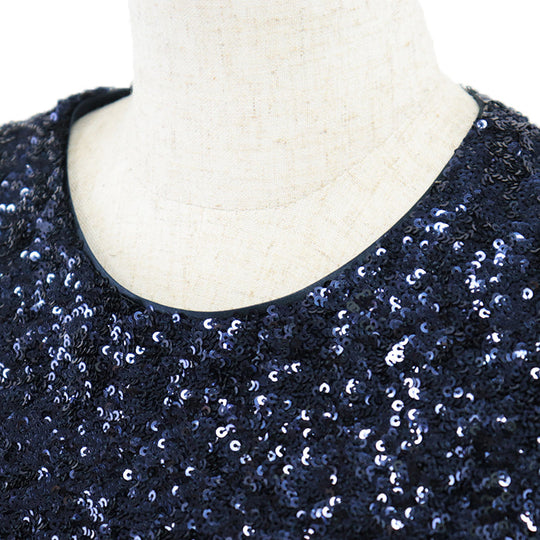 DOLCE&GABBANA one piece silk cotton Navy 38