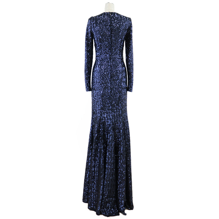 DOLCE&GABBANA one piece silk cotton Navy 38