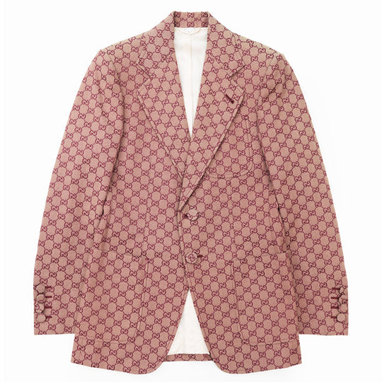 GUCCI Other outerwear [Outer material] 71% cotton, 29% polyester [Lining] 100% rayon, 100% cupra wine-red 563510 ZKU09 mens 46 Used Authentic