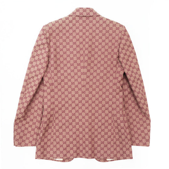 GUCCI Other outerwear [Outer material] 71% cotton, 29% polyester [Lining] 100% rayon, 100% cupra wine-red 563510 ZKU09 mens 46 Used Authentic