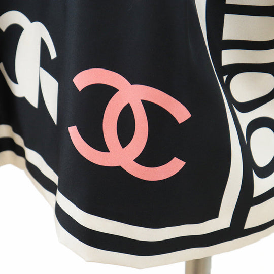CHANEL Other outerwear [Outer material] 100% silk multicolor Women 36 Used Authentic
