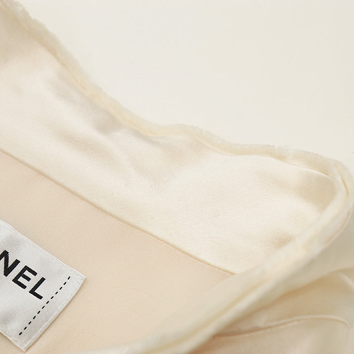 CHANEL Other outerwear [Outer material] 100% silk multicolor Women 36 Used Authentic