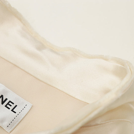 CHANEL Other outerwear [Outer material] 100% silk multicolor Women 36 Used Authentic