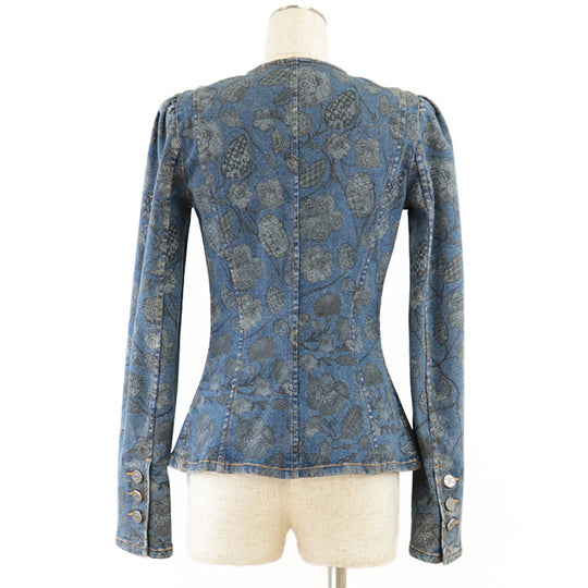 CHANEL Other outerwear 65% polyester, 35% cotton [Outer fabric] 94% cotton, 4% elastomer Light indigo Women 36 Used Authentic