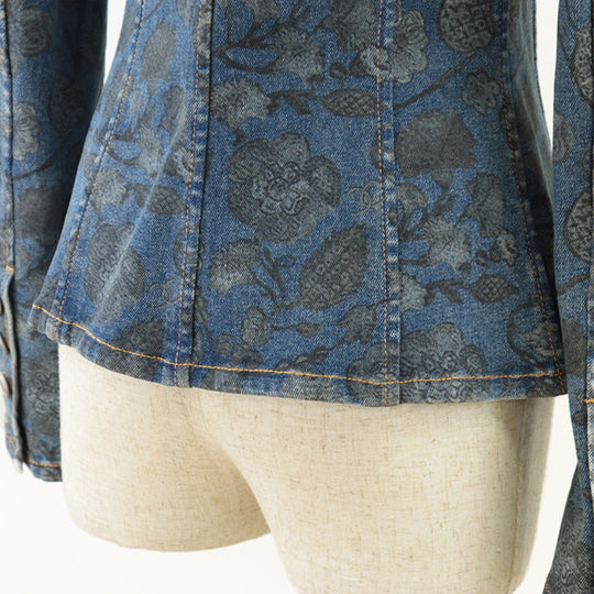 CHANEL Other outerwear 65% polyester, 35% cotton [Outer fabric] 94% cotton, 4% elastomer Light indigo Women 36 Used Authentic