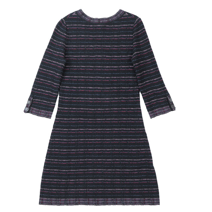 CHANEL one piece [Outer material] 31% wool, 27% alpaca Black multicolor 07A P31798 Karl Lagerfeld period Women 38 Used Authentic