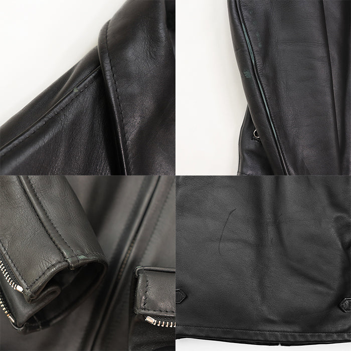 schott Riders jacket Liner vest: 72% acrylic, 28% polypropylene [Outer material] 100% cowhide leather [Lining] 100% polyester black #643 34