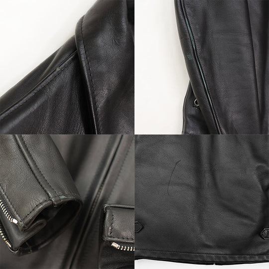 schott Riders jacket Liner vest: 72% acrylic, 28% polypropylene [Outer material] 100% cowhide leather [Lining] 100% polyester black #643 34