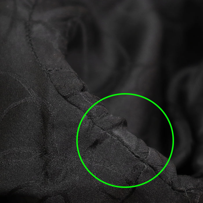 CHANEL Other outerwear [Outer material] 100% wool [Lining] 100% silk black 01P P17432 Women 38 Used Authentic