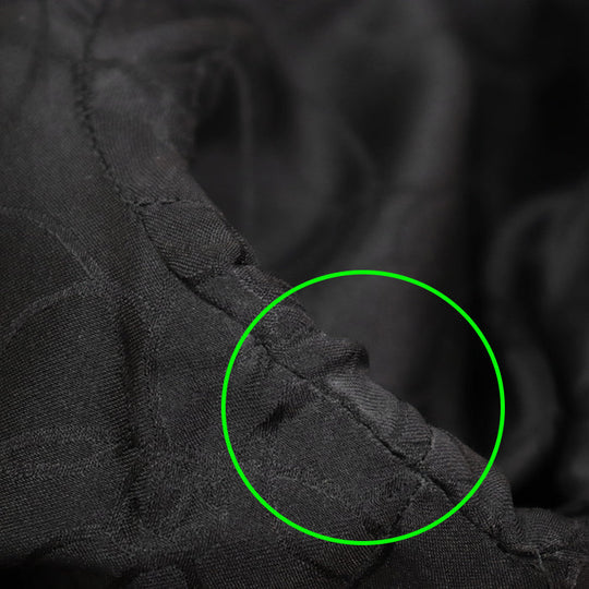 CHANEL Other outerwear [Outer material] 100% wool [Lining] 100% silk black 01P P17432 Women 38 Used Authentic