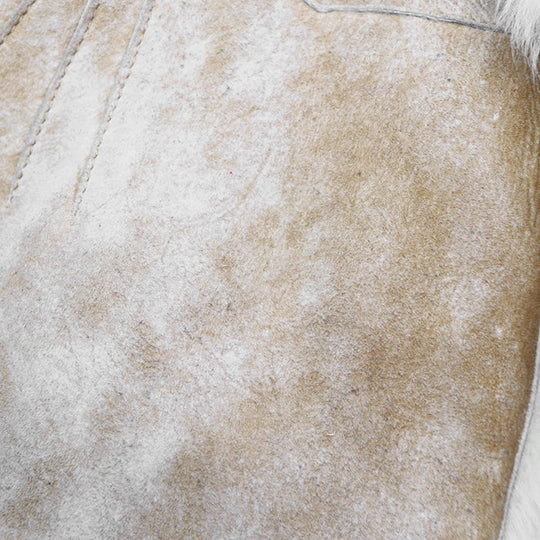 GUCCI Other outerwear 100% real shearling light beige Women 36 Used Authentic