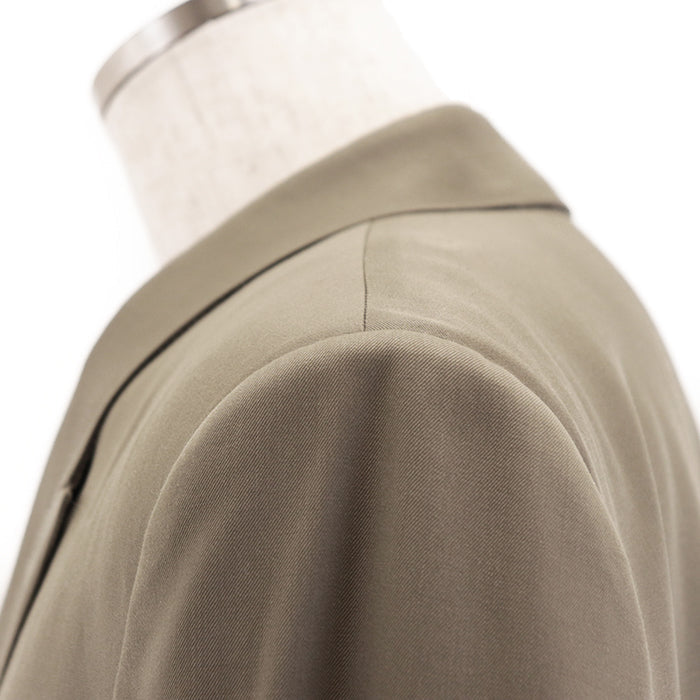 Dior Other outerwear Embroidered part: 100% rayon [Outer material] 100% wool [Lining] 100% cupra olive mens 50 Used Authentic