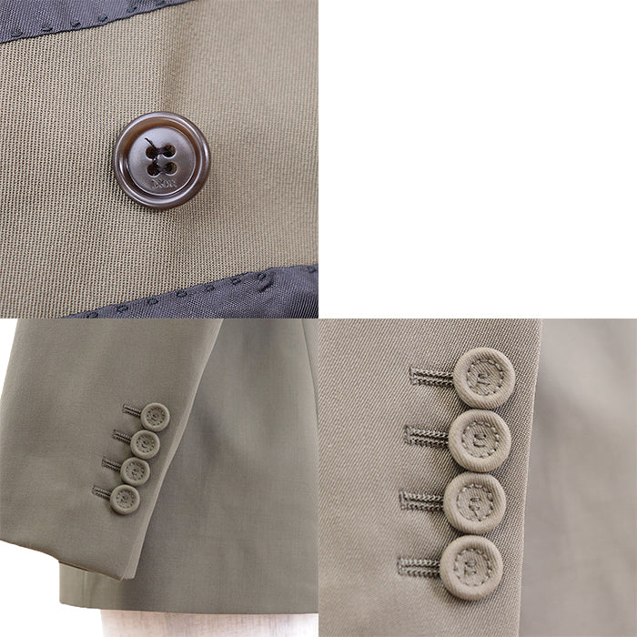Dior Other outerwear Embroidered part: 100% rayon [Outer material] 100% wool [Lining] 100% cupra olive mens 50 Used Authentic