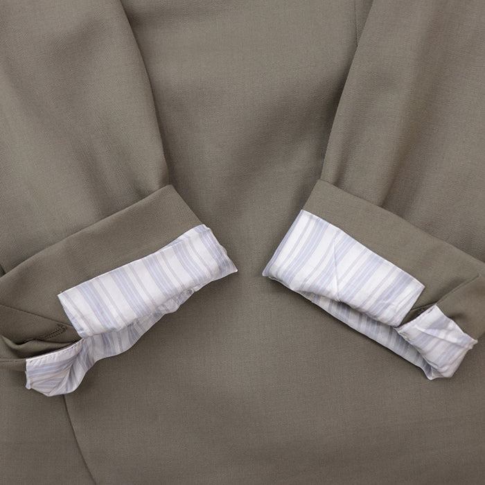 Dior Other outerwear Embroidered part: 100% rayon [Outer material] 100% wool [Lining] 100% cupra olive mens 50 Used Authentic