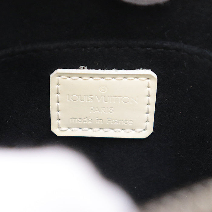 LOUIS VUITTON Handbag M92177 leather% Black White Graffiti Alma PM Women Used Authentic