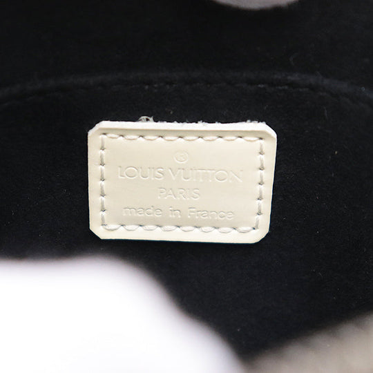 LOUIS VUITTON Handbag M92177 leather% Black White Graffiti Alma PM Women Used Authentic