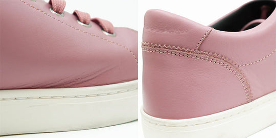 DOLCE&GABBANA sneakers leather Smoked pink mens 9 Used Authentic