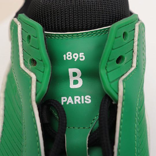 Berluti sneakers 100% technical fabric Black green 1128K 4781 Kris Van Assche period mens 7 1/2 Used Authentic
