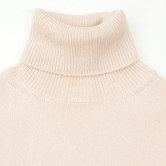 CELINE knit [Outer material] 100% cashmere Baby pink 2A64P152I Women XS Used Authentic