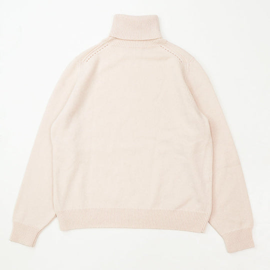 CELINE knit [Outer material] 100% cashmere Baby pink 2A64P152I Women XS Used Authentic