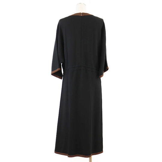 GUCCI one piece [Outer material] 97% rayon, 3% elastane Black brown 601921 ZKR01 Women 38 Used Authentic