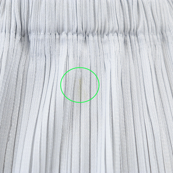 PLEATS PLEASE skirt 100% polyester% Light Gray, Pink PP93-JG547 Women 3 Used Authentic