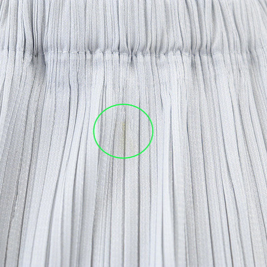 PLEATS PLEASE skirt 100% polyester% Light Gray, Pink PP93-JG547 Women 3 Used Authentic