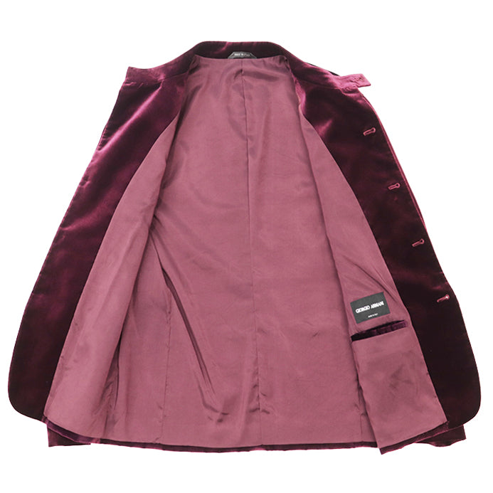 GIORGIO ARMANI Other outerwear polyester wine-red 9SGGG086 T0230 48R