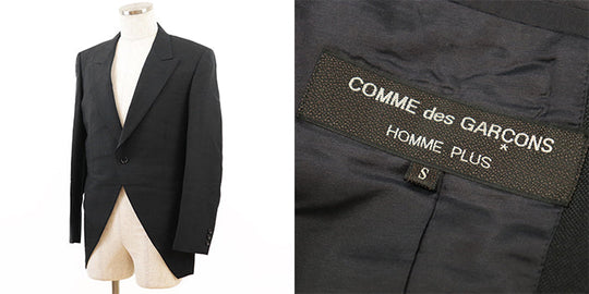 COMME des GARCONS HOMME PLUS Other outerwear [Outer fabric] 100% wool (18% mohair included) [Lining] 60% cupra, 40% polyester [Other fabric] 100% polyester black PJ-10003S mens S Used Authentic