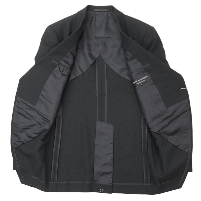 COMME des GARCONS HOMME PLUS Other outerwear [Outer fabric] 100% wool (18% mohair included) [Lining] 60% cupra, 40% polyester [Other fabric] 100% polyester black PJ-10003S mens S Used Authentic