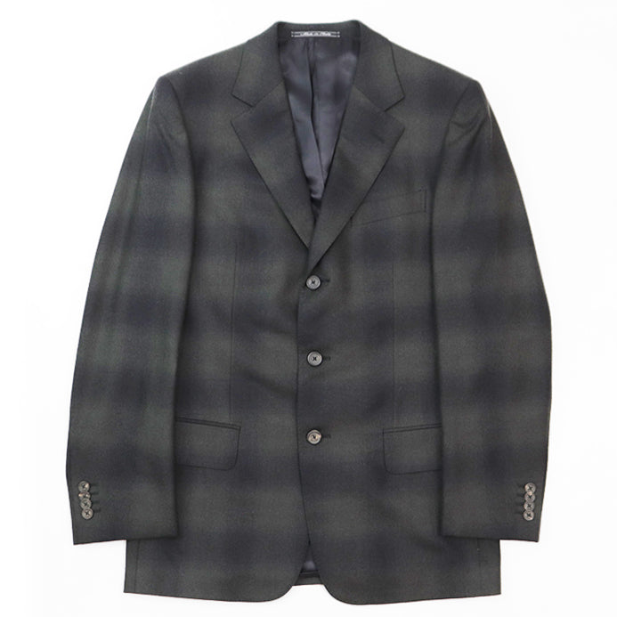 GUCCI setup [Outer material] 100% wool [Lining] 100% cupra black olives mens 46 Used Authentic