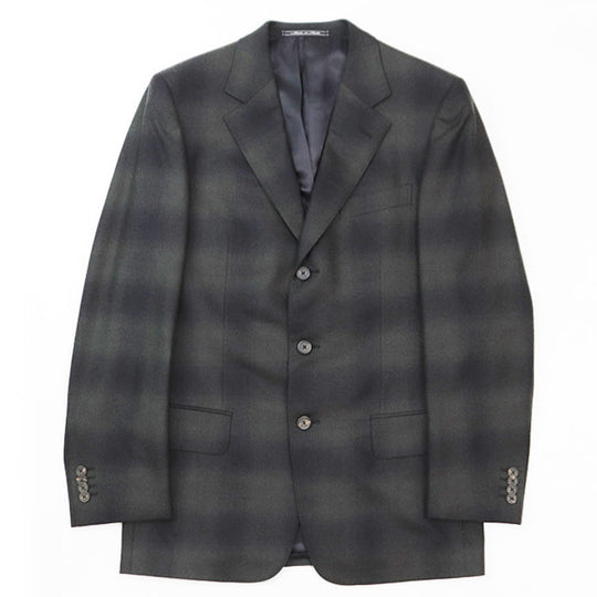 GUCCI setup [Outer material] 100% wool [Lining] 100% cupra black olives mens 46 Used Authentic