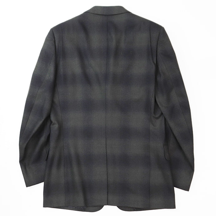 GUCCI setup [Outer material] 100% wool [Lining] 100% cupra black olives mens 46 Used Authentic