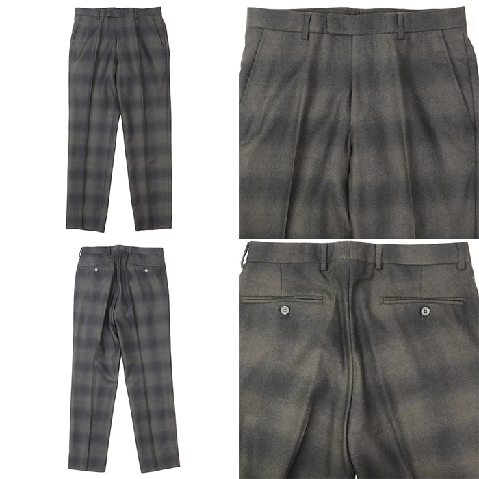 GUCCI setup [Outer material] 100% wool [Lining] 100% cupra black olives mens 46 Used Authentic