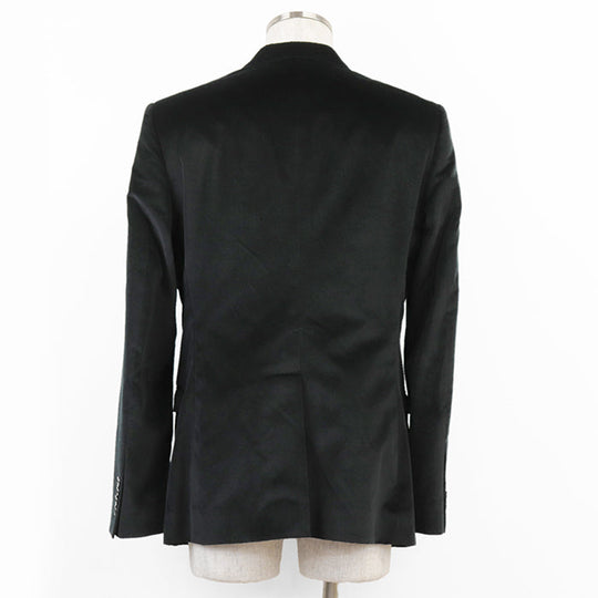 DOLCE&GABBANA Other outerwear [Outer material] 90% cotton, 8% silk [Lining] 100% rayon black G2872T mens 50 Used Authentic
