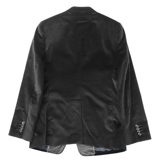 DOLCE&GABBANA Other outerwear [Outer material] 90% cotton, 8% silk [Lining] 100% rayon black G2872T mens 50 Used Authentic