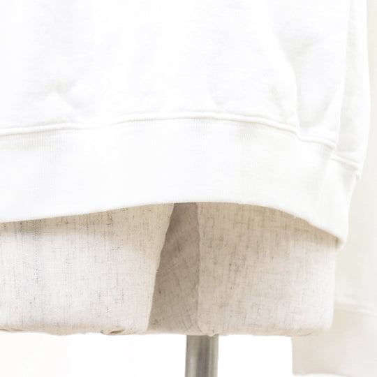 VERSACE sweat [Outer material] 100% cotton white mens XL Used Authentic