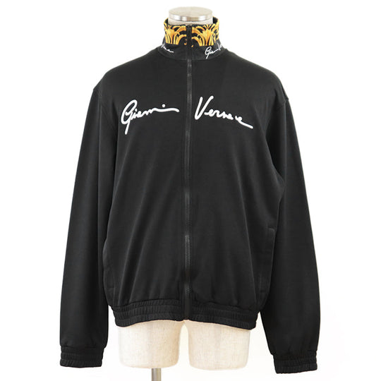 VERSACE Other outerwear [Outer material] 55% polyester, 45% cotton [Lining] 100% cotton Black White mens XL Used Authentic