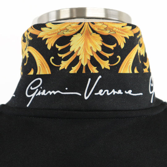 VERSACE Other outerwear [Outer material] 55% polyester, 45% cotton [Lining] 100% cotton Black White mens XL Used Authentic