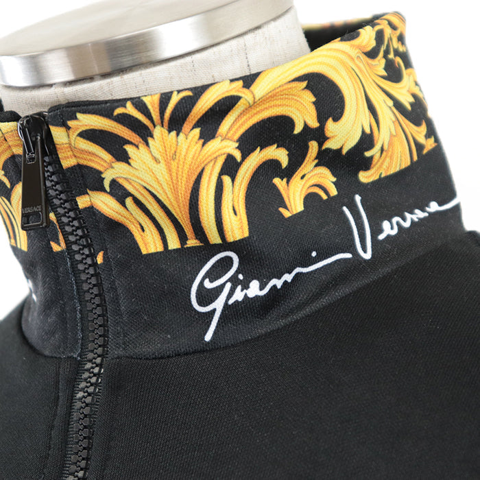 VERSACE Other outerwear [Outer material] 55% polyester, 45% cotton [Lining] 100% cotton Black White mens XL Used Authentic