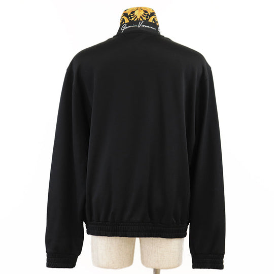 VERSACE Other outerwear [Outer material] 55% polyester, 45% cotton [Lining] 100% cotton Black White mens XL Used Authentic