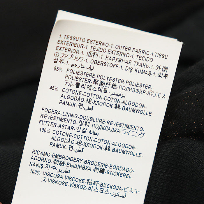 VERSACE Other outerwear [Outer material] 55% polyester, 45% cotton [Lining] 100% cotton Black White mens XL Used Authentic