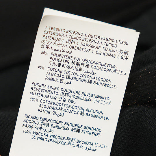 VERSACE Other outerwear [Outer material] 55% polyester, 45% cotton [Lining] 100% cotton Black White mens XL Used Authentic