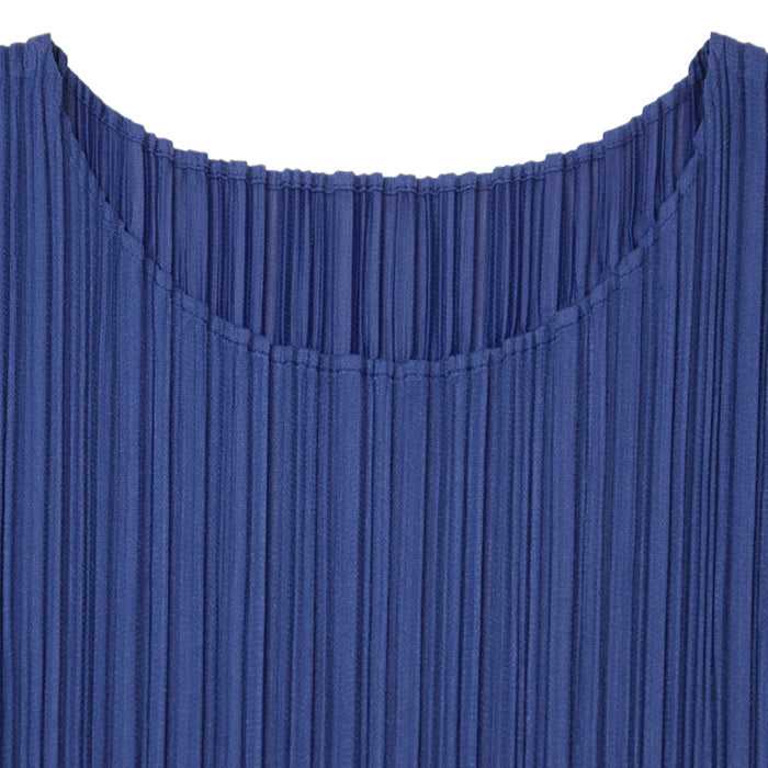 PLEATS PLEASE one piece polyester blue 4
